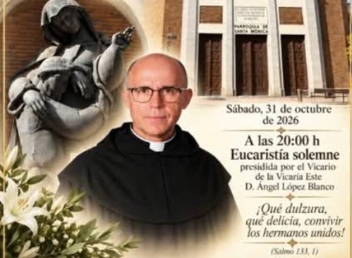 ACOGIDA DEL NUEVO PÁRROCO – SÁBADO 31 OCTUBRE 2026
